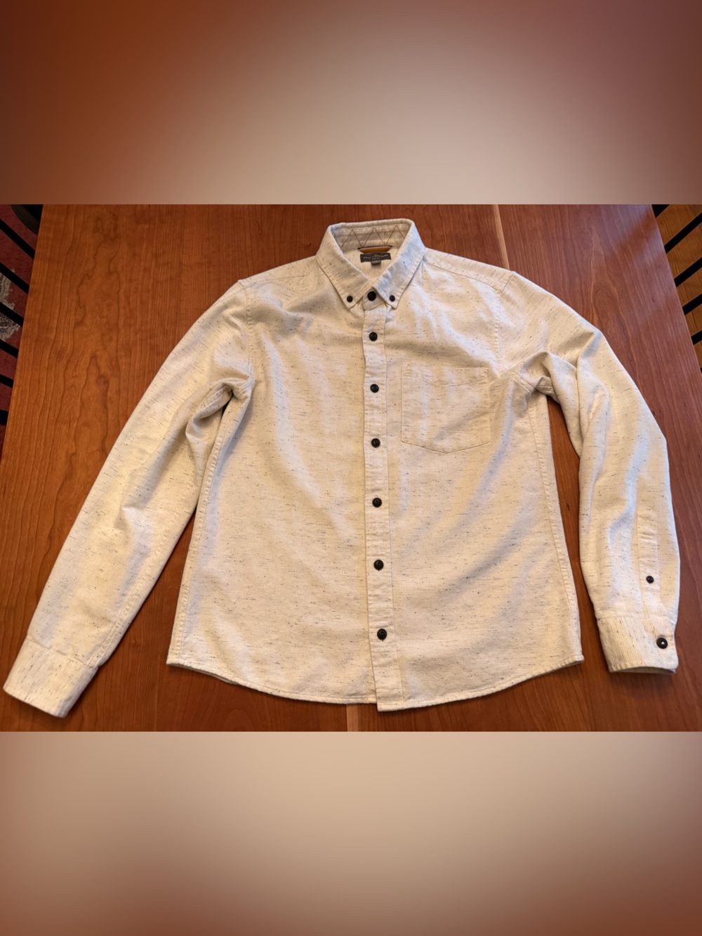 Ll bean Signature donegal Men's Speckled Button-Down Shirt soft Oxford slim fit
